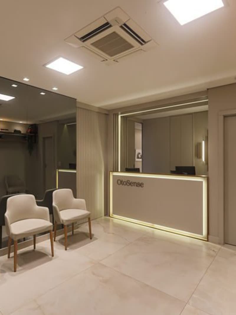 Recepção da Clínica Otosense
